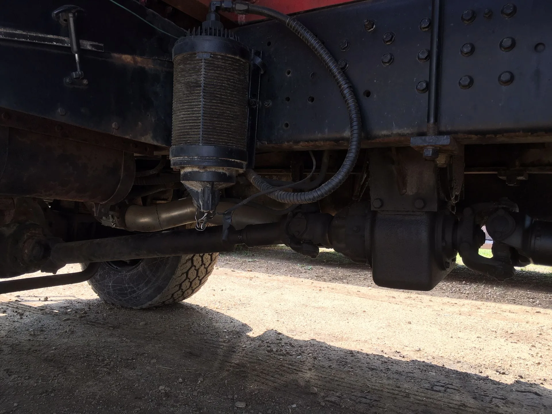 1981 International F5070 6x6 Cab & Chassis / Line Puller Truck