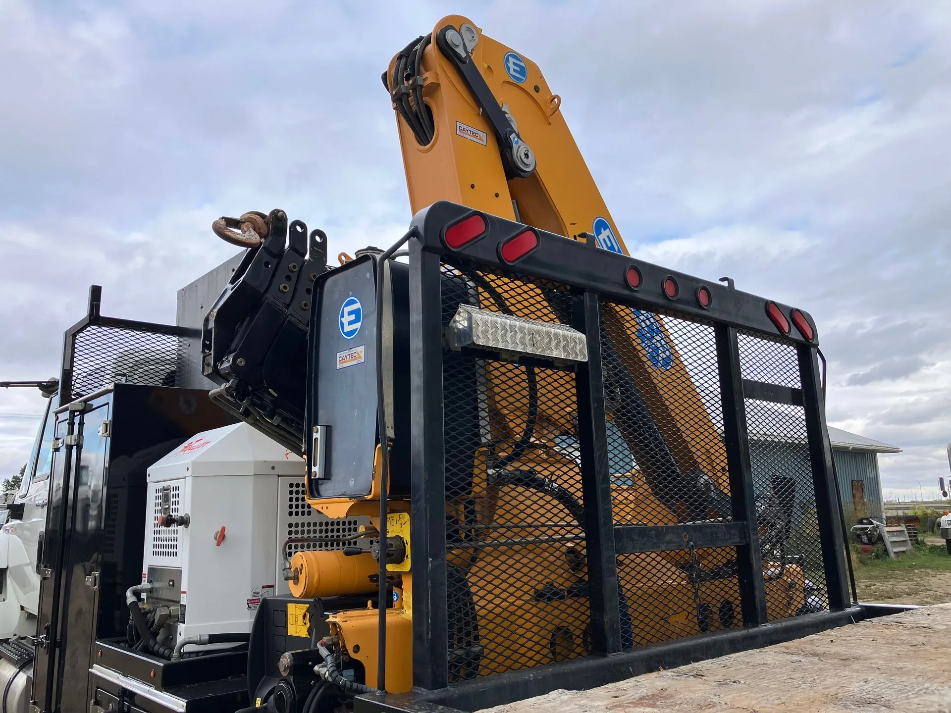 2011 International 7500 TA Sleeper Boom Truck