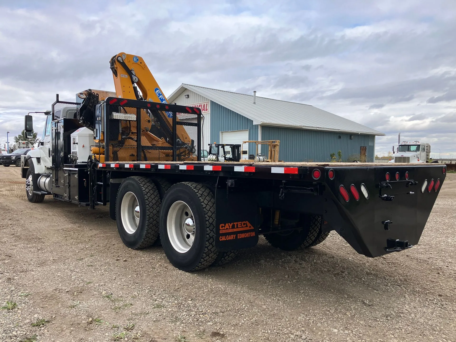 2011 International 7500 TA Sleeper Boom Truck