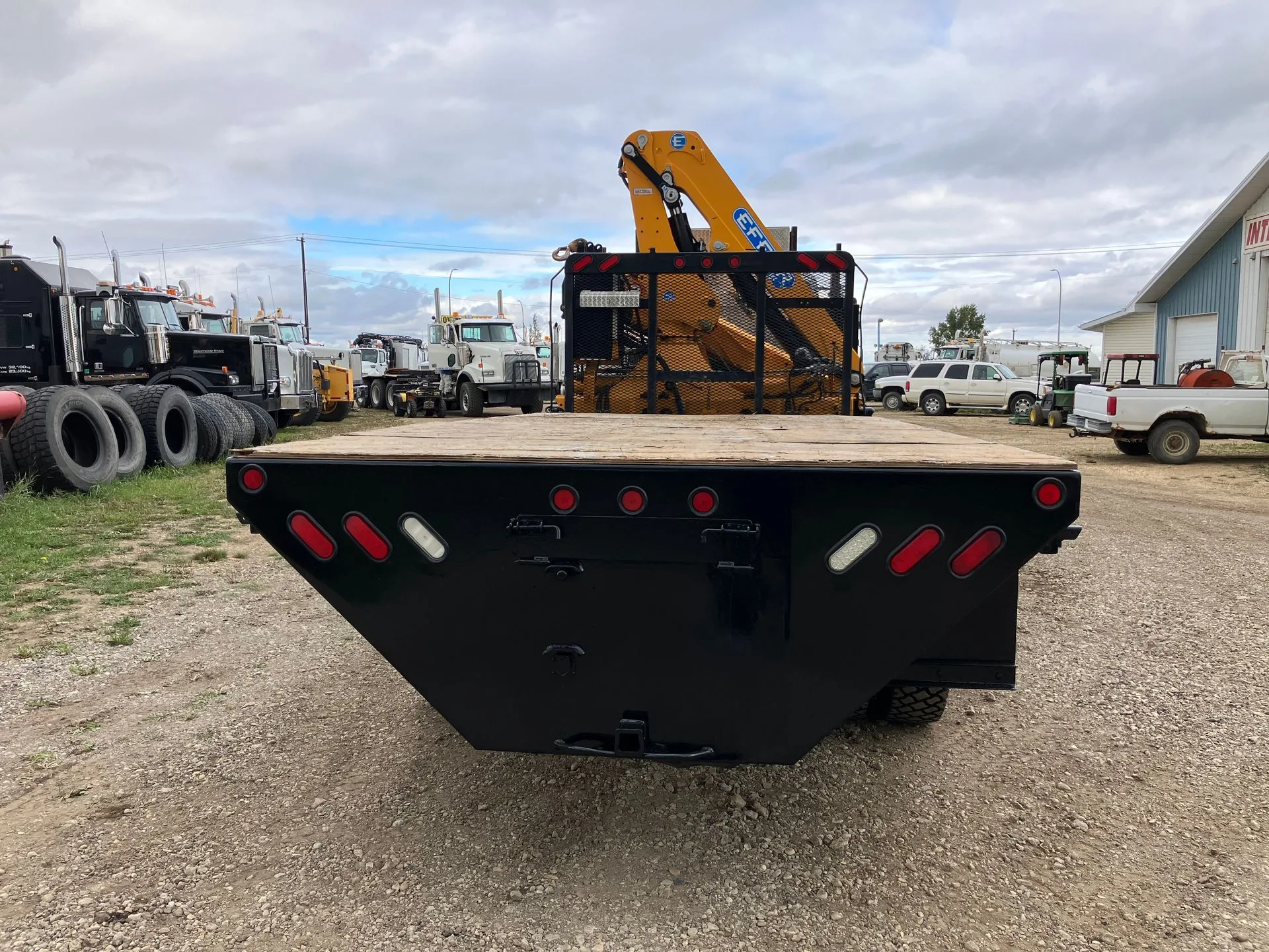 2011 International 7500 TA Sleeper Boom Truck