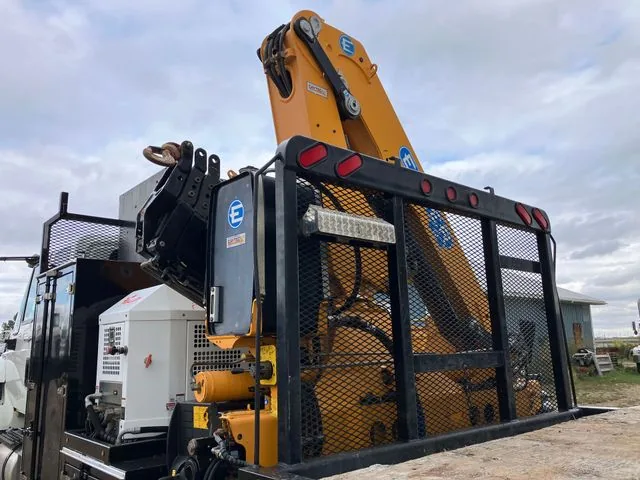 2011 International 7500 TA Sleeper Boom Truck