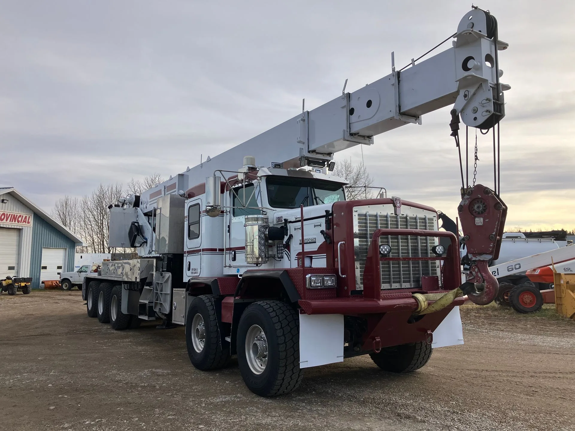 2013 Kenworth C500 Sleeper Boom Truck