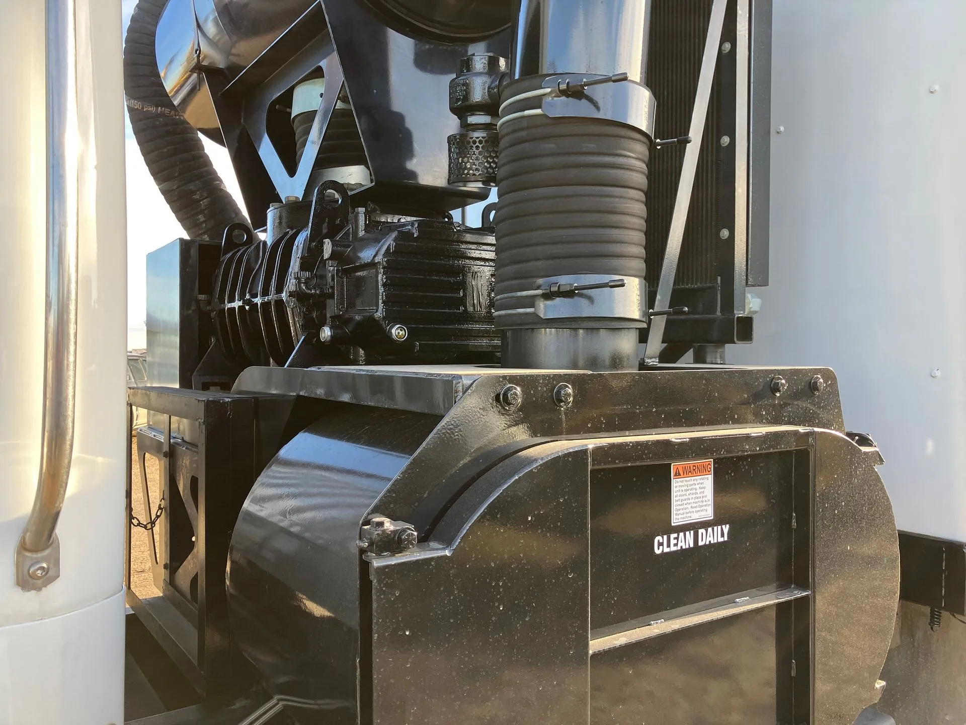 2015 Freightliner 114SD Tri Drive Hydro Vacuum Truck
