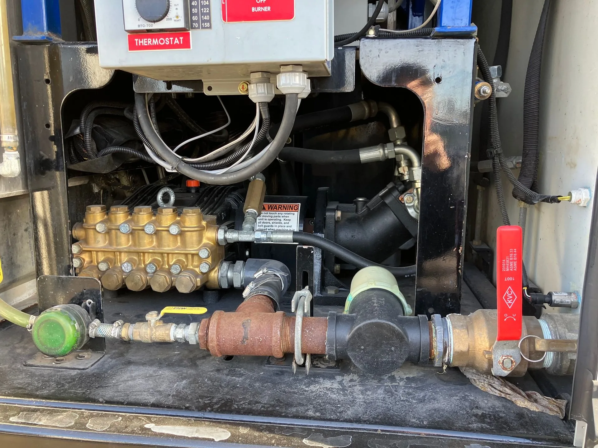 2015 Freightliner 114SD Tri Drive Hydro Vacuum Truck