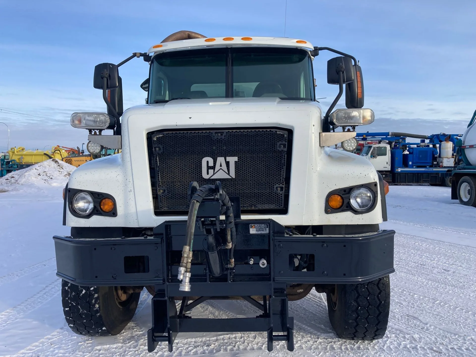 2016 Caterpillar CT681SG T/A Dump/Plow/Sander Truck